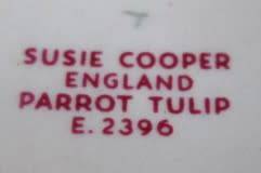 Susie Cooper Parrot Tulip Soup Bowl