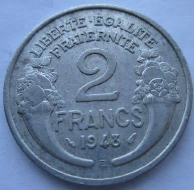 2 Francs 1943