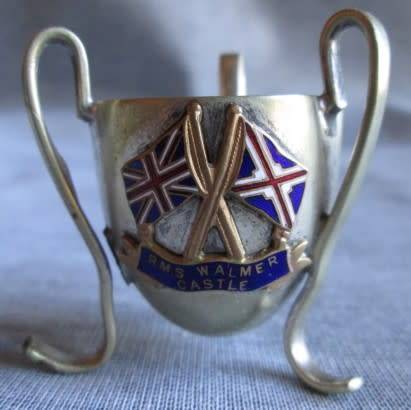 R.M.S Walmer Castle (NS 4) Souvenir Cup