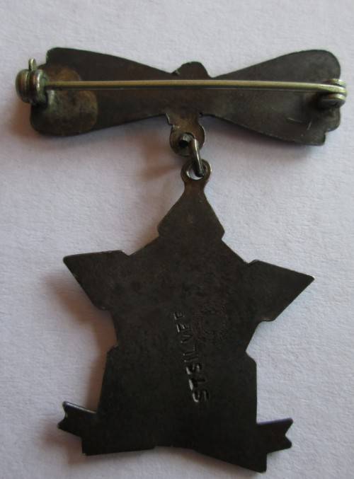 VAN RIEBEECK 1652-1952 COMMEMORATIVE FESTIVAL BROOCH (STERLING SILVER)