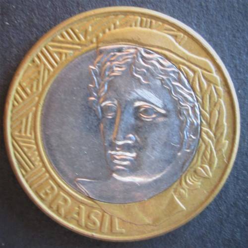 1 REAL BRASIL 2009 COIN