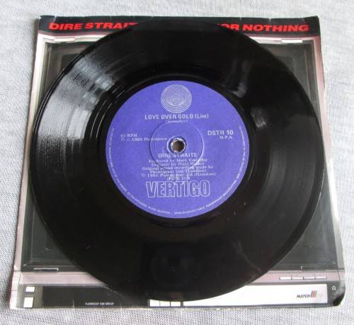 DIRE STRAIGHTS - MONEY FOR NOTHING 1985 (DSTR 10) 45 RPM