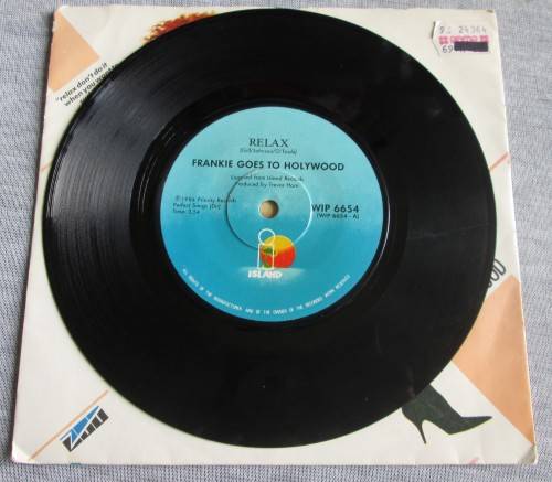 FRANKIE GOES TO HOLLYWOOD - RELAX 1984 (WIP 6654) 45 RPM