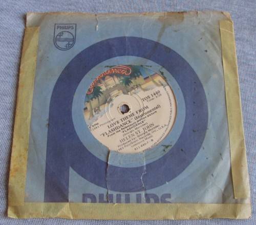 IRENE CARA - FLASHDANCE WHAT A FEELING 1983 (TOS 1440) 45 RPM
