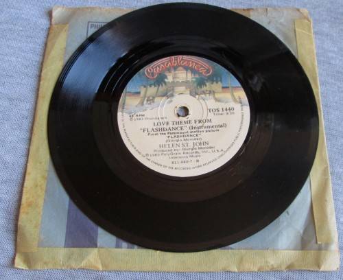 IRENE CARA - FLASHDANCE WHAT A FEELING 1983 (TOS 1440) 45 RPM