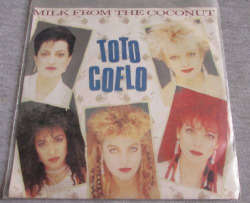 TOTO COELO - MILK FROM THE COCONUT 1983 (EMIJ 4431) 45 RPM RECORD