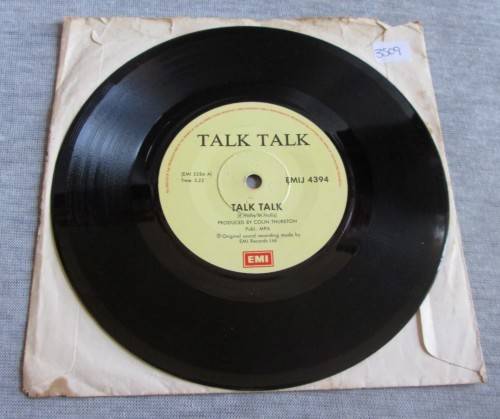 TALK TALK - 1982 TALK TALK / ? (EMIJ 4394) 45 RPM RECORD - A3178