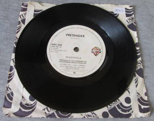 MADONNA - PAPA DON`T PREACH 1986 (WBS 500) 45 RPM RECORD