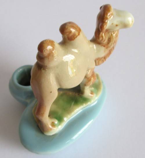 WADE CAMEL - ZOO LIGHTS CANDLE HOLDER FIRST WHIMSIES 1957-1962 (SEE DESCRIPTION)