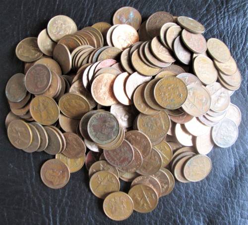 TWO CENTS SOUTH AFRICA (1 KILOGRAM - LOT)
