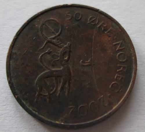 50 ORE 2002 NORGE COIN