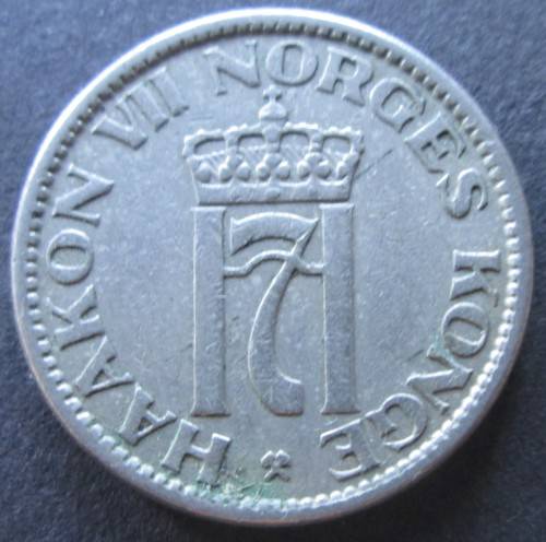 50 ORE 1953 NORGE / NORWAY COIN