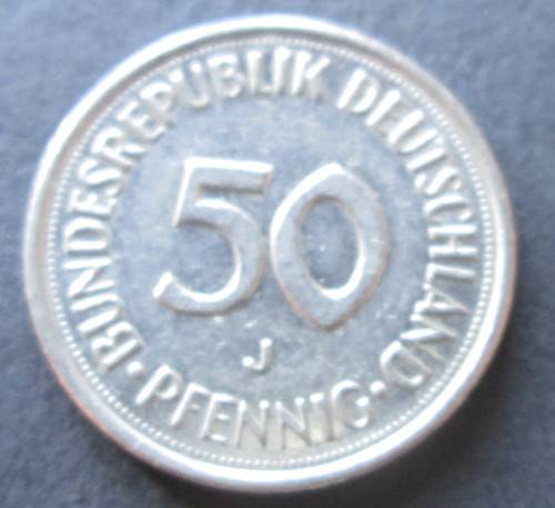 50 PFENNIG 1980 DEUTSCHLAND COIN