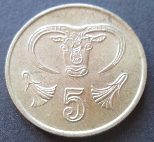 5 CENTS 1990 CYPRUS COIN