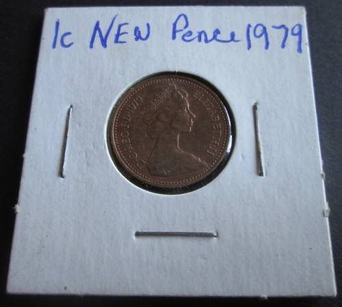 1 NEW PENNY 1979 GREAT BRITAIN COIN