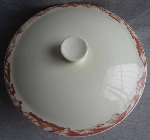 Voortrekker Eeufees Commemorative Bowl with Lid 1838 to 1938