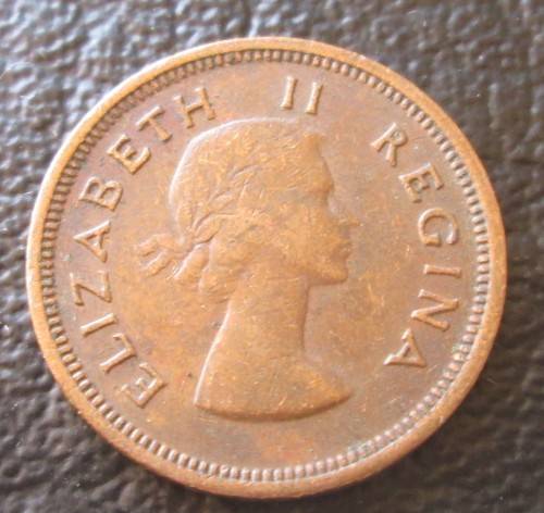 1/4 PENNY (FARTHING) 1958 UNION OF SOUTH AFRICA COIN - C576