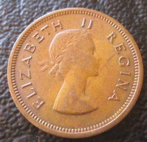 1/4 PENNY (FARTHING) 1958 UNION OF SOUTH AFRICA COIN - C902