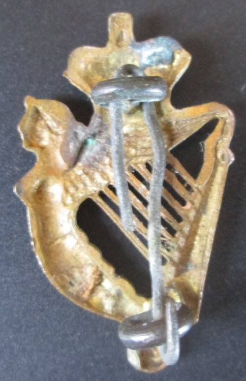 THE 5tH ROYAL IRISH LANCER COLLAR BADGE - RAK437
