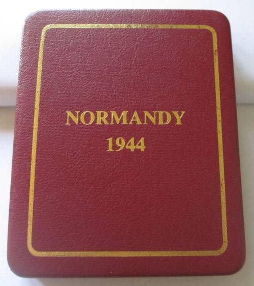 WWII NORMANDY 1944 MEDAL No 10189 - RAK482
