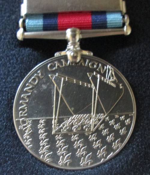 WWII NORMANDY 1944 MEDAL No 10189 - RAK482