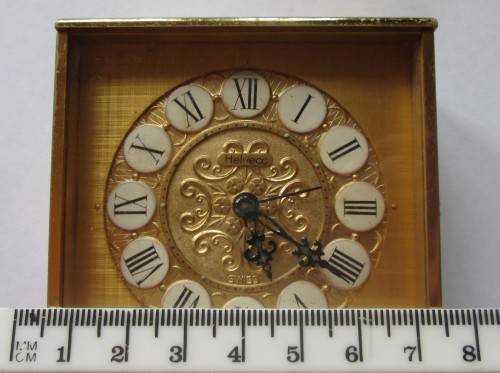 HELVECO SWISS No 10 685ABRONZE CLOCK - RAKW/7
