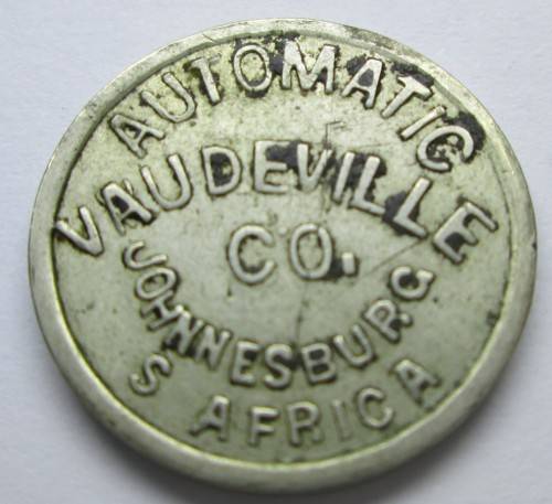 AUTOMATIC VAUDEVILLE Co. JOHANNESBURG TOKEN - RAK427