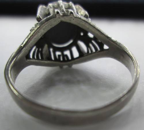 MOON RING STERLING SILVER - RAKJ/73