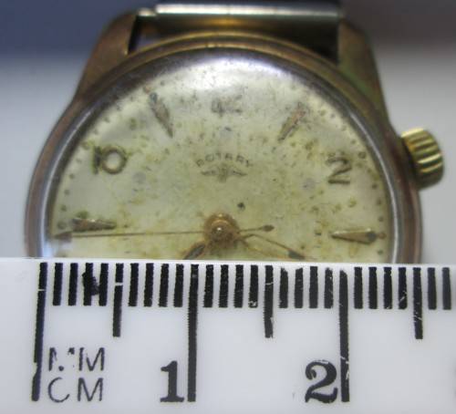 ROTARY ALARM 17 JEWELS SWISS MADE No 9353 - RAKW/18