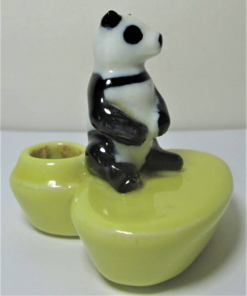 GIANT PANDA WADE ZOO LIGHTS CANDLEHOLDERS FIRST WHIMSIES 1957 - 1962 - NW/29