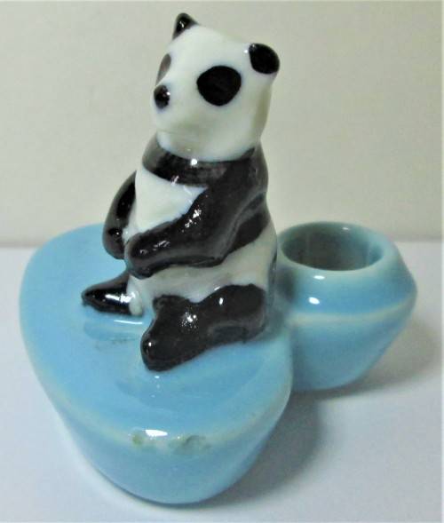 Giant Panda 1957 to 1962 Wade Zoo Lights Candle Holders