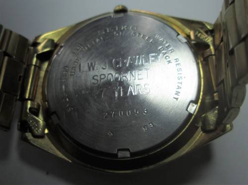 SEIKO QUARTZ WATCH Nr 270053 - RAKW/24