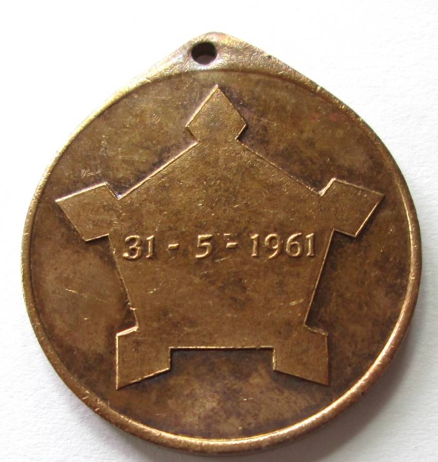 1961 Formation of the Republic of South Africa