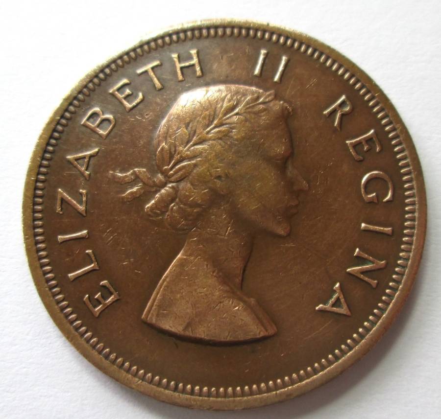1959 Union of South Africa 1 Penny