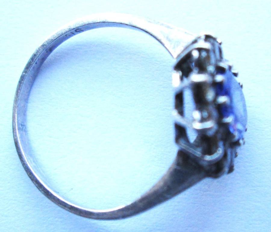 Silver Cluster Ring