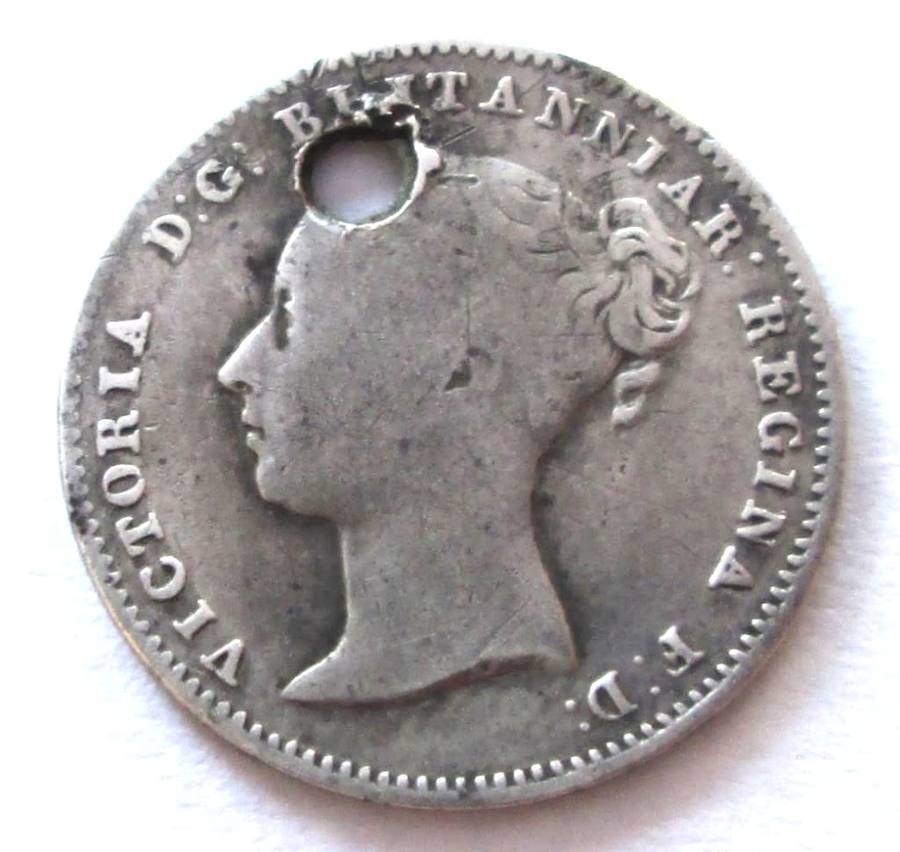1859 Great Britain 3 Pence