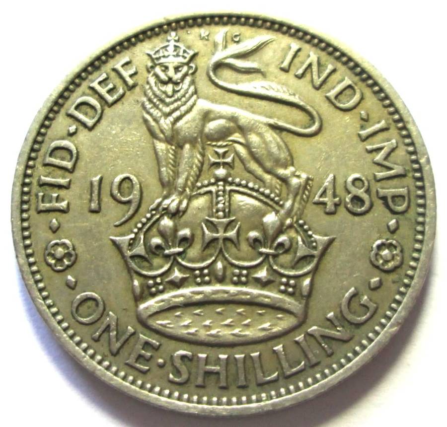 1948 Great Britain 1 Shilling