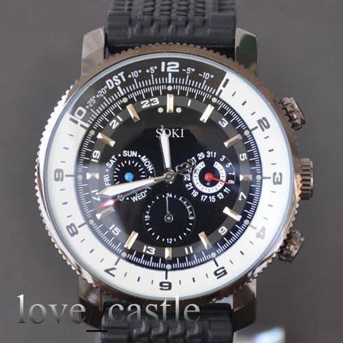 New SOKI Automatic Mens Mechanical Wrist Band Watch 74