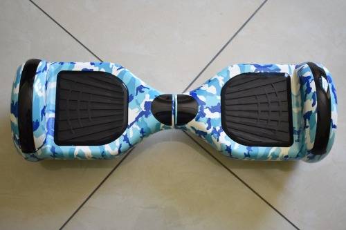 GREY CAMOUFLAGE COLOR HOVERBOARD WITH BLUETOOTH & LED LIGHTS WITH OR WITHOUT HANDLE