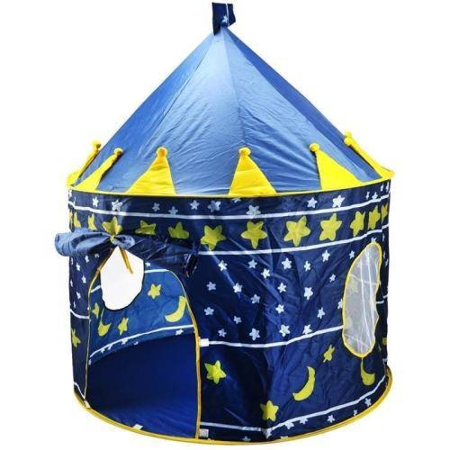 Kids Play Tent Portable Folding Castle Fairy Cubby Child House