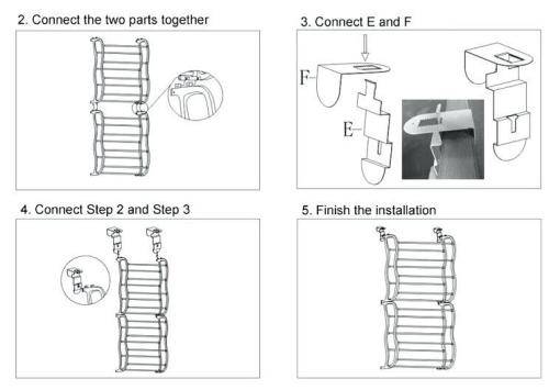 Over The Door Shoe Rack for 36 Pair