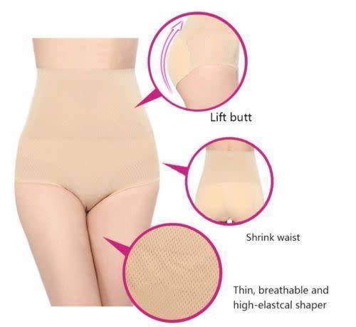 Padded Underwear Seamless High Waist Buttock Enhancer Body Shaping Underwear