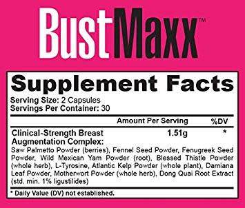 BUSTMAXX BREAST ENLARGEMENT AND BREAST UP LIFT PILLS