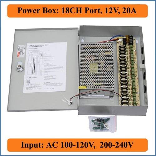 18 CHANNEL 12V 20A POWER SUPPLY BOX 18 CHANNEL 12V 20A POWER SUPPLY BOX 18 CHANNEL 12V 20A POWER SUP