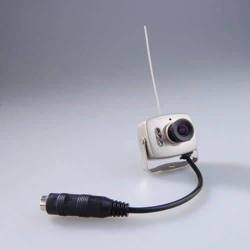 WIRELESS FISHEYE MICRO MINI CAMERA TRANSMITTER WITH CHANNEL RECEIVER FULL KIT