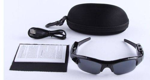 SPY CAMERA GLASSES HD SUNGLASSES VIDEO DV RECORDER CAMCORDER DVR EYEWEAR