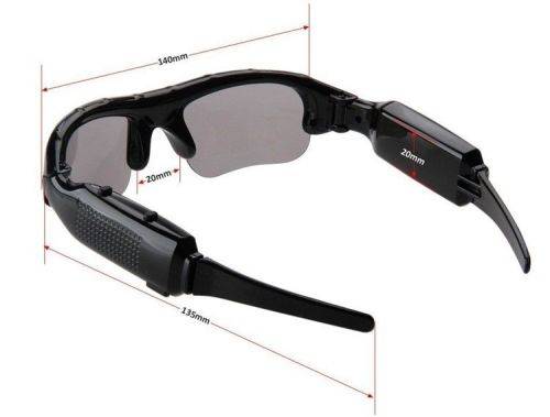 SPY CAMERA GLASSES HD SUNGLASSES VIDEO DV RECORDER CAMCORDER DVR EYEWEAR