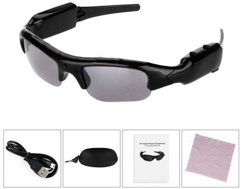 SPY CAMERA GLASSES HD SUNGLASSES VIDEO DV RECORDER CAMCORDER DVR EYEWEAR