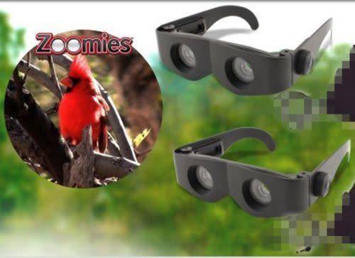 ZOOMIES 400% MAGNIFICATION MAGNIFYING MAGNIFIERS GLASSES TELESCOPE HANDS FREE BINOCULARS