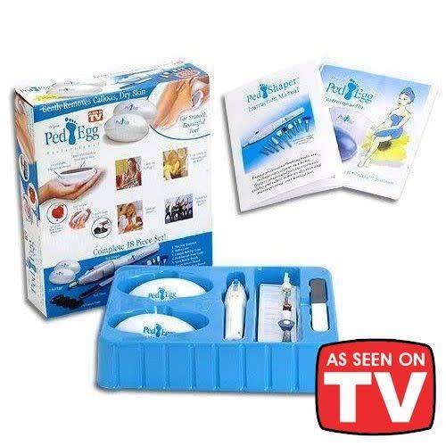 18 PIECE PEDI EGG
